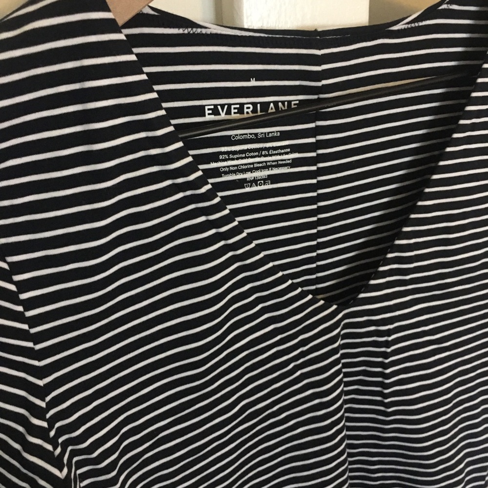 Everlane long sleeve bodysuit